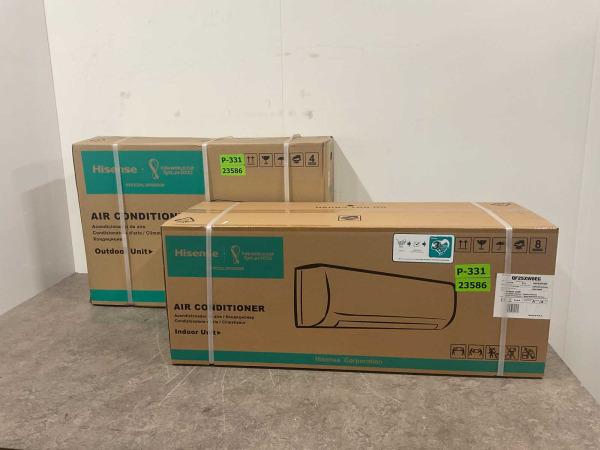 Veiling - 2x Airco splitunit 2,6kW met Clean Air technologie, Elektronische apparatuur, Airco's, Nieuw